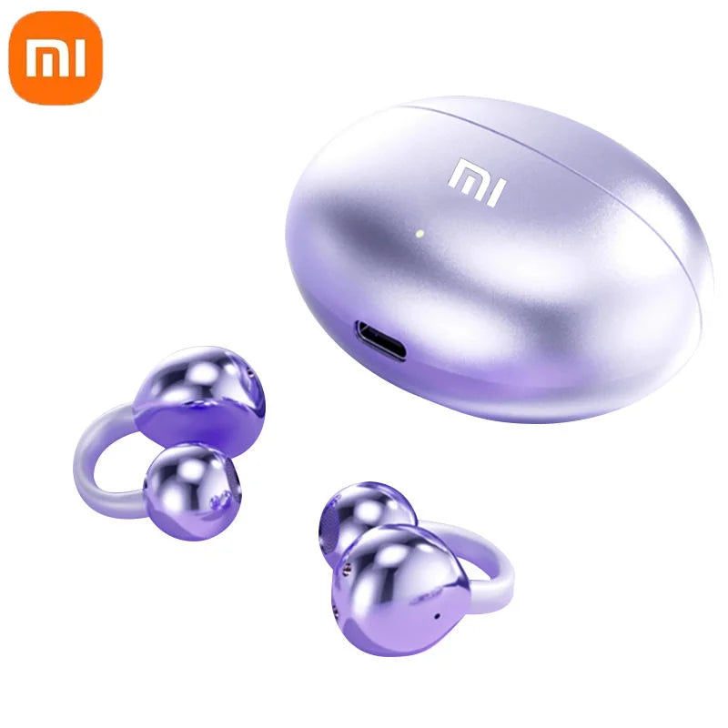 XIAOMI M91 Wireless Translation Earphones With Open Ear Clip Sports Bluetooth 5.4 ENC Noise Cancelling Earphones With Microphone