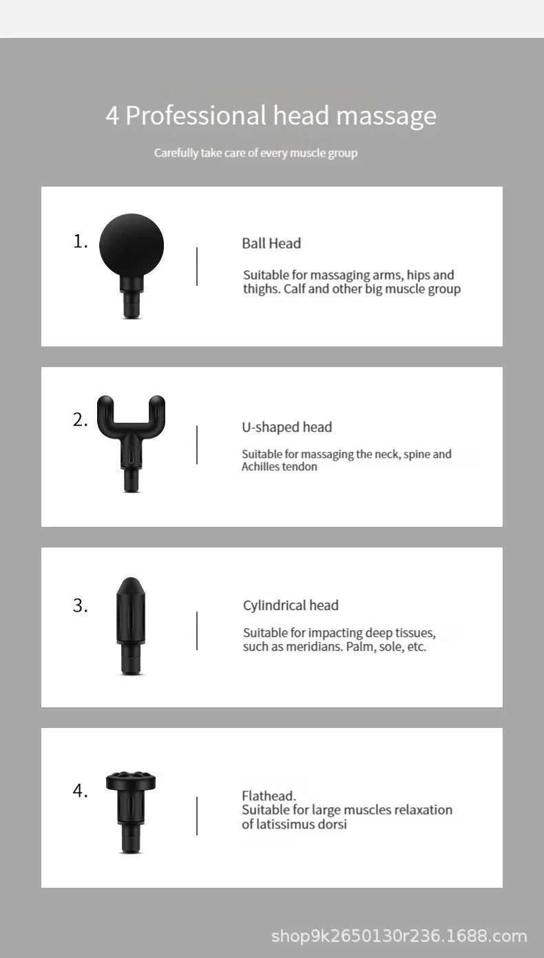 Mini Fascia Gun Wireless Massage Gun Muscle Relaxation Massage Equipment Neck Membrane Rob Cervical Spine Massage Instrument