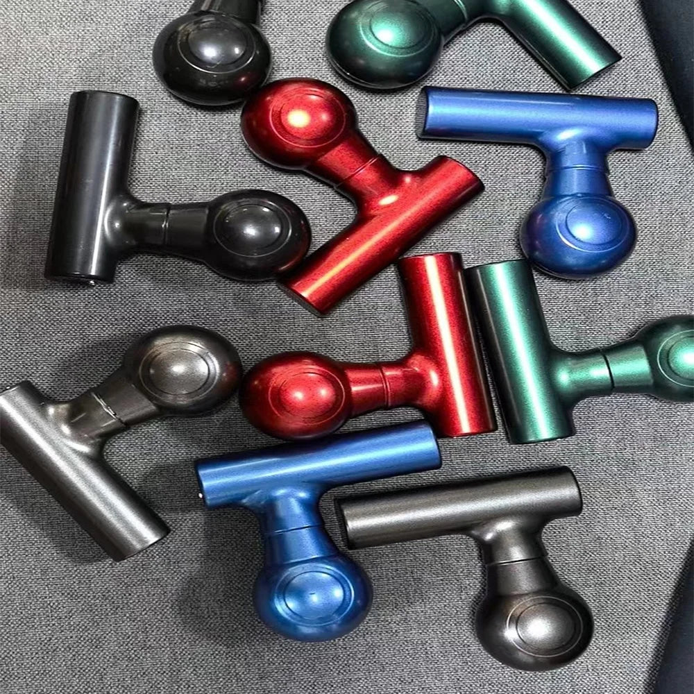 Mini electric fascia gun high-frequency multifunctional mini massage gun USB charging 3 massage gears compact and lightweight