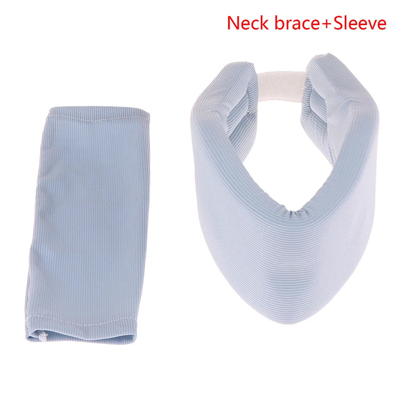 Neck Support Cervical Brace Cervicorrect Adjustable Foam Cervical Collar For Relieve Cervical Pain Airplane Travel Nap Health