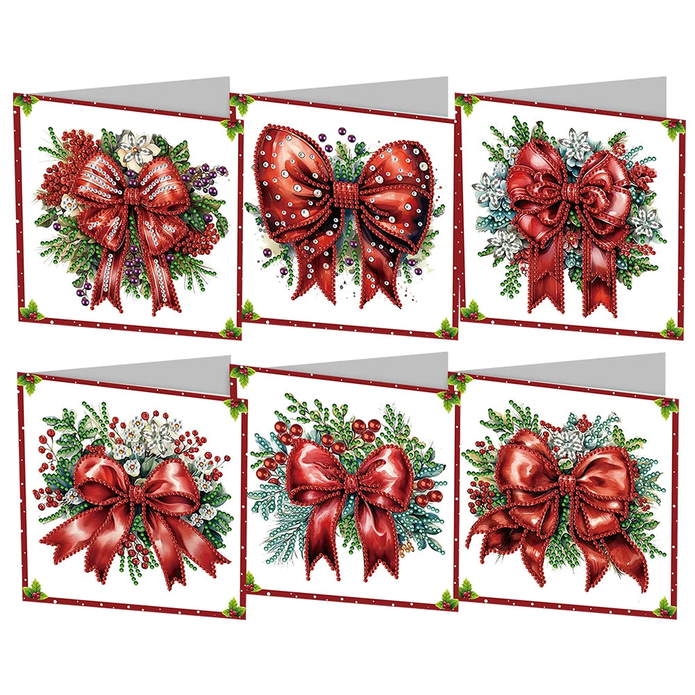 Handmade Greeting Cards DIY Diamond Art Cards Diamond Painting Christmas Cards Arts Crafts for Birthday Thanksgiving Day