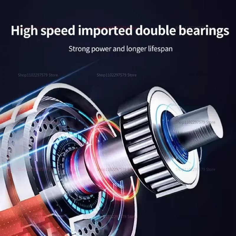 Mini Fascial Massage Gun Electric Percussion Pistol Massager Body Relaxation With LED Touch Screen 4Replaceable Massage Head