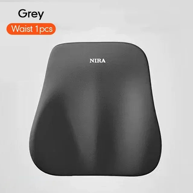 New Car Lumbar Support Pillow Memory FoamAuto Neck Pillow Waist Support Removable Washable Backrest Universal Vehicle Cushion