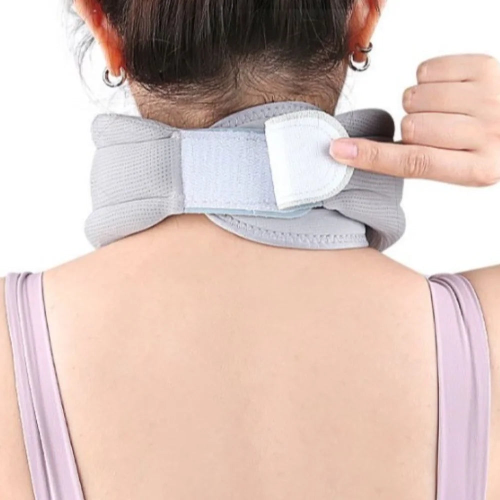 Sponge Neck Support Brace Vertebrae Recovery Firm Head Pillows Neck Spine Stabilizer Comfort Breathable Cervical Traction Device
